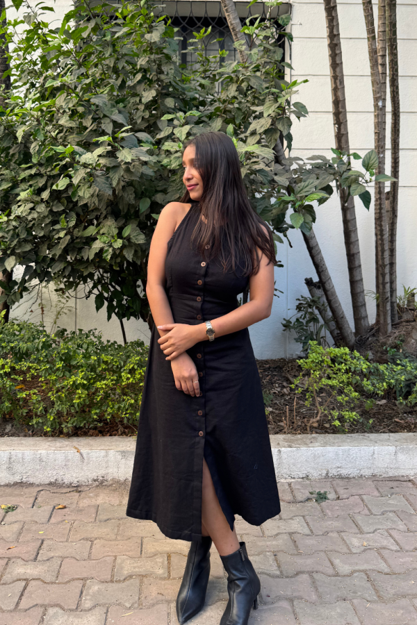 Sweet Black Angel Dress - Image 5