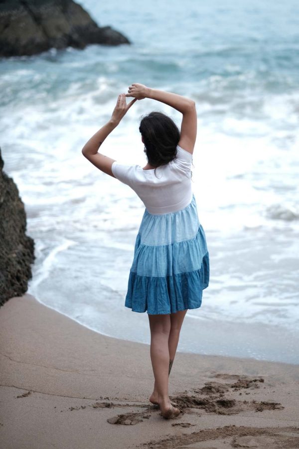 Blue Frost Dress - Image 2