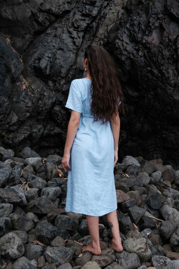 Blue Dream Midi Dress - Image 2