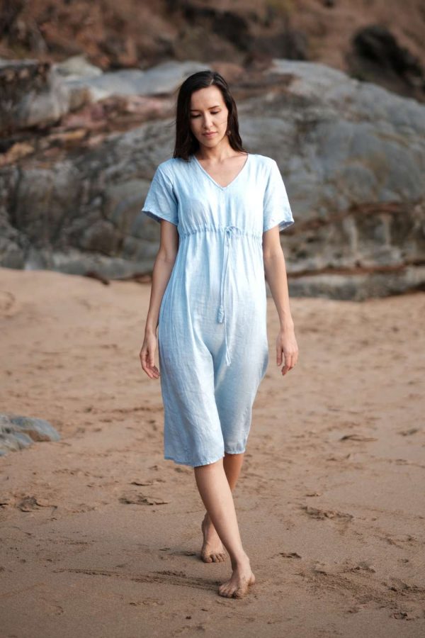 Blue Dream Midi Dress - Image 5