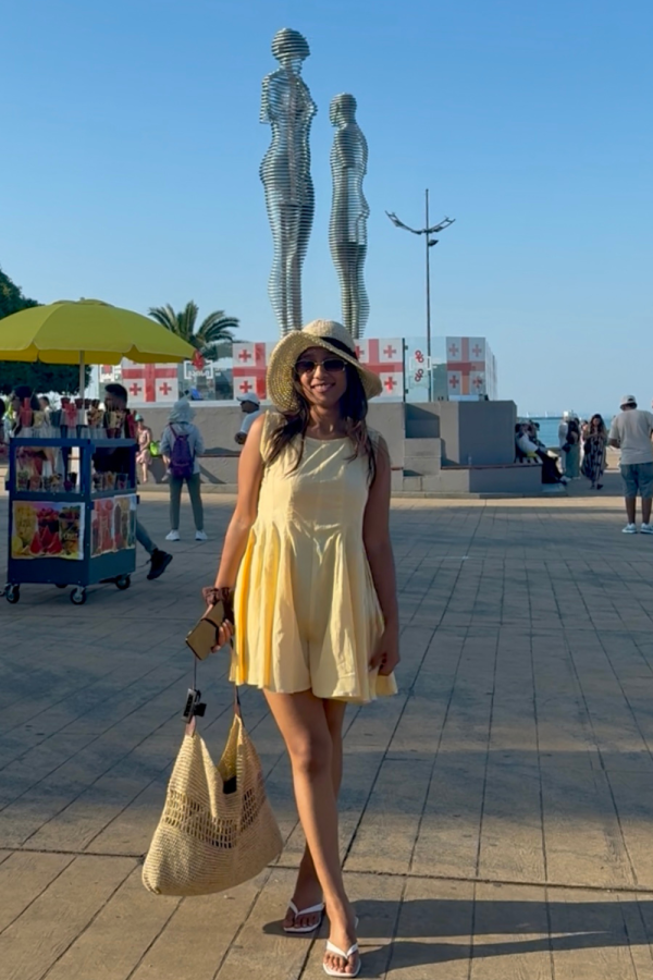 Lemon Cream Romper Dress - Image 6