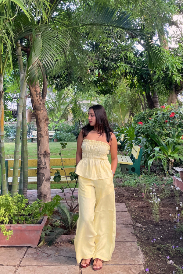 Yellow Gelato Top & Pants Set - Image 3