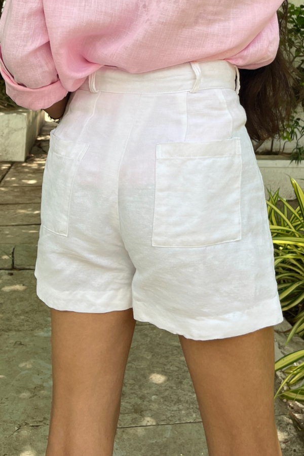 Cindy White Shorts - Image 2