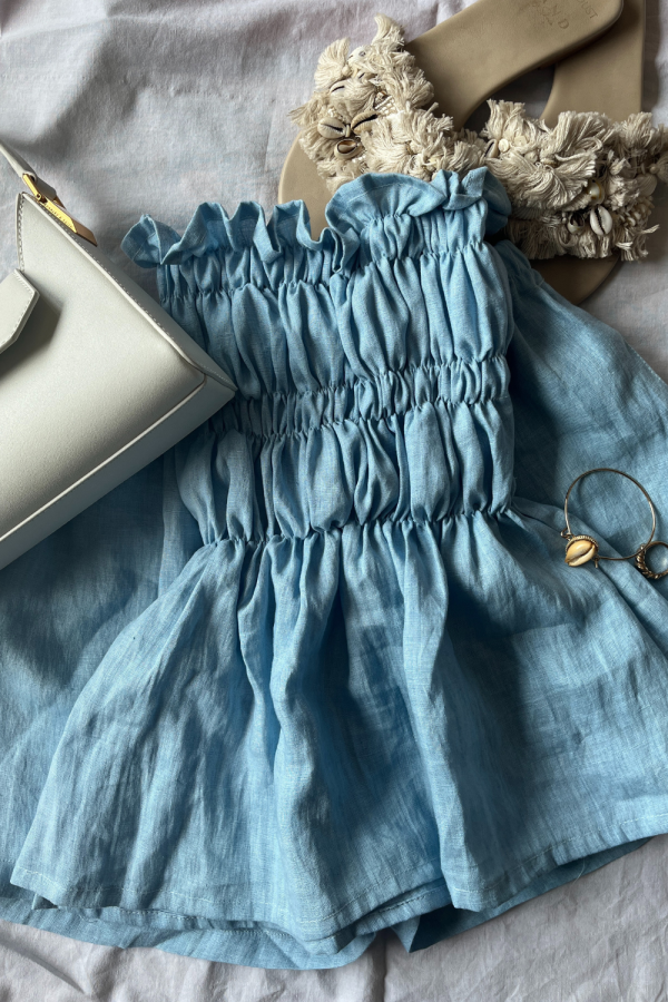 Blue Gelato Top & Shorts Set - Image 5