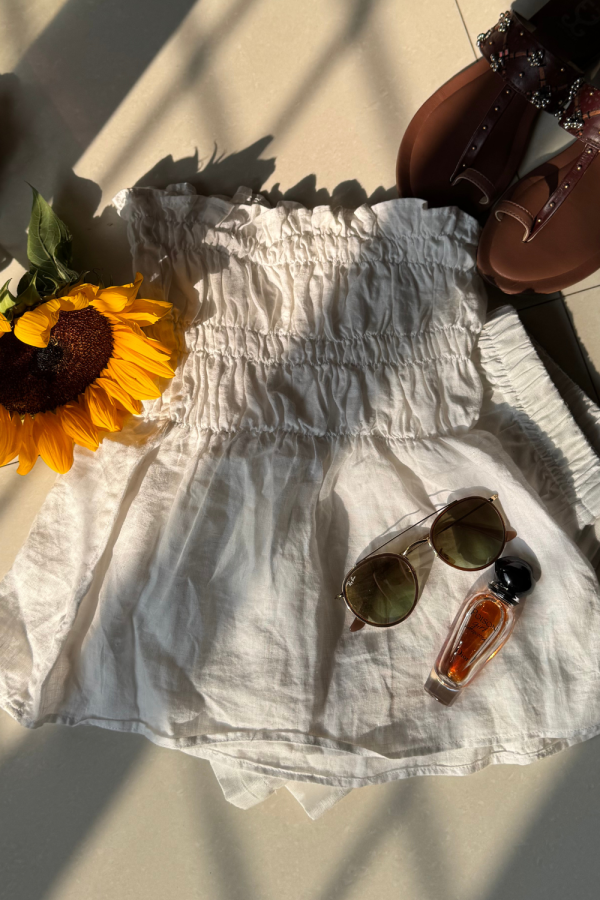 White Gelato Top & Shorts Set - Image 5